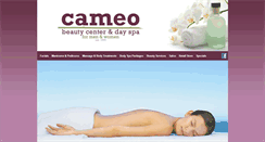 Desktop Screenshot of cameobeautycenter.com